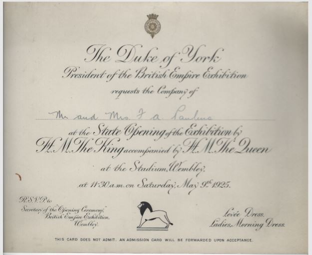 British Empire exhibition 1925