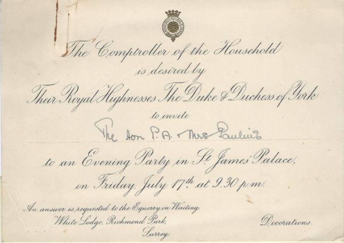 Evening Party St James 1925 1