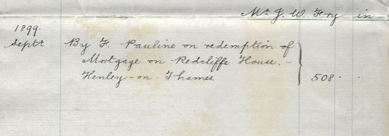 Redcliffe House - Paulin trust