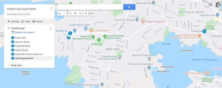 herbert and anna paulin map